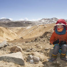 Härtetest am Minasniyuq (4800 m) - hier ist's wirklich sau kalt Foto: ©Lichtbildarena
